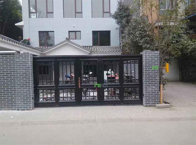 庭院電子鐵藝大門